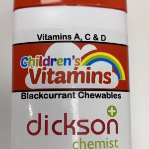 Children’s Vitamins – 60 Chewable Tablets