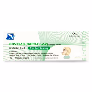 COVID-19 lateral flow test. Single unit.