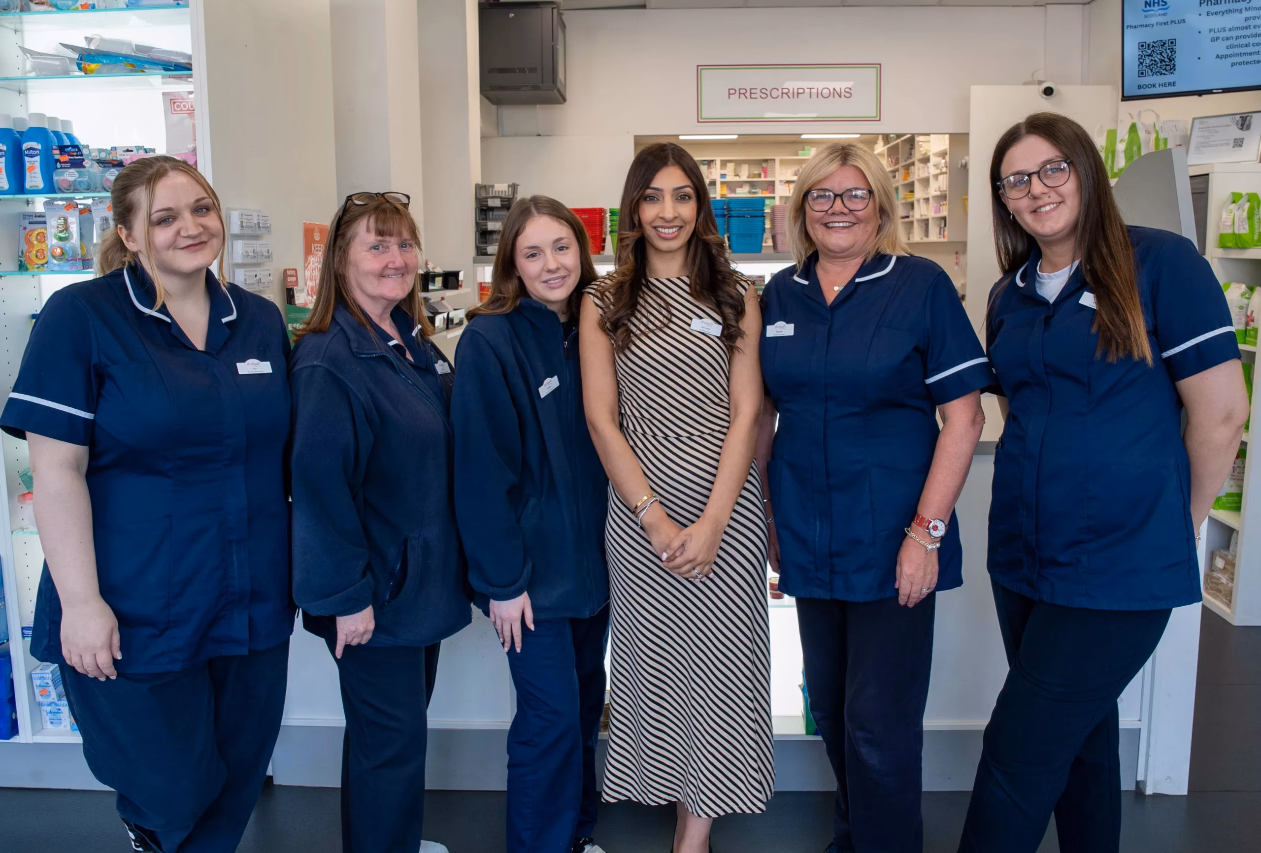 Dickson Chemist Pharmacy Team Whiteinch